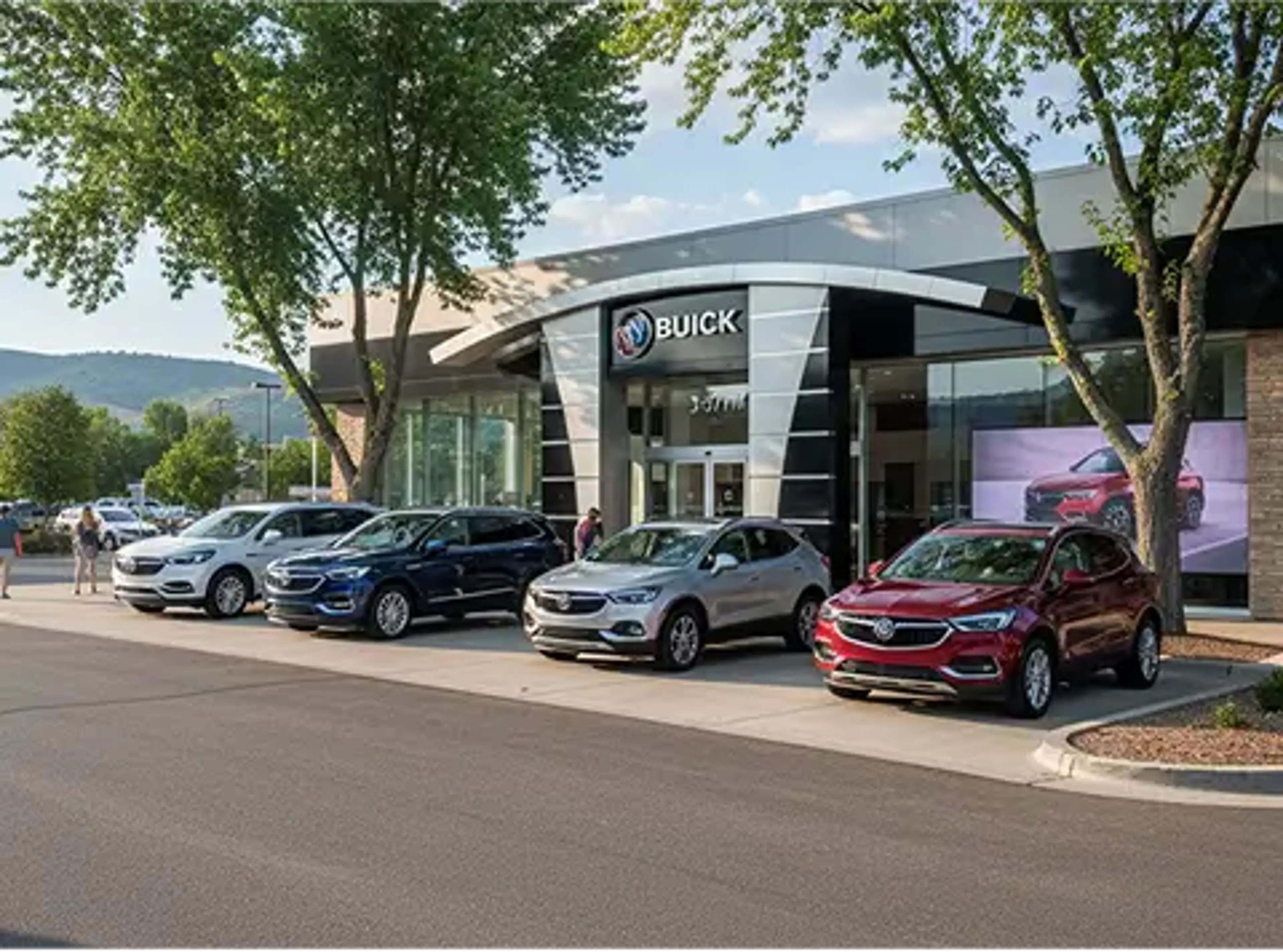 a car dealership