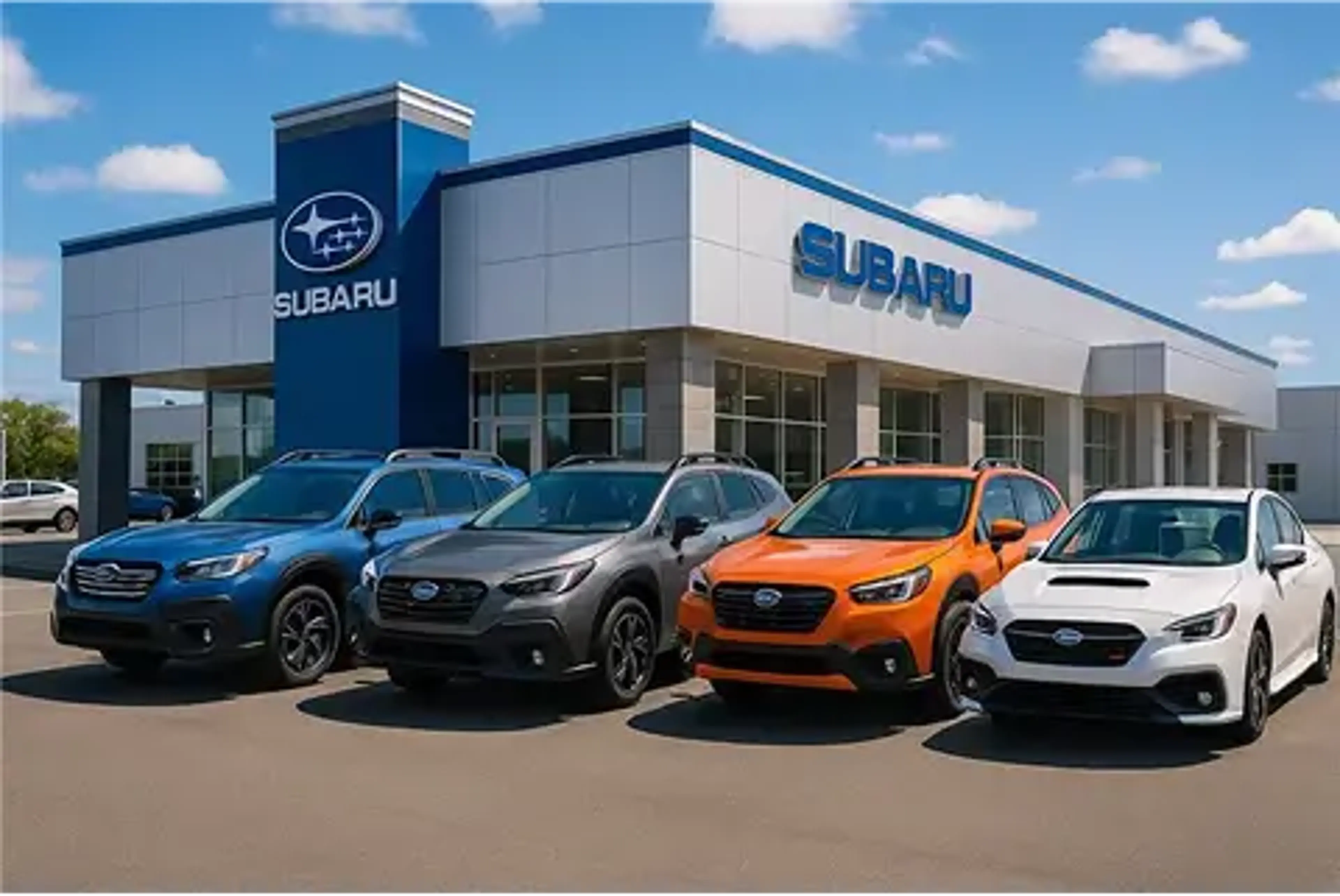a car dealership