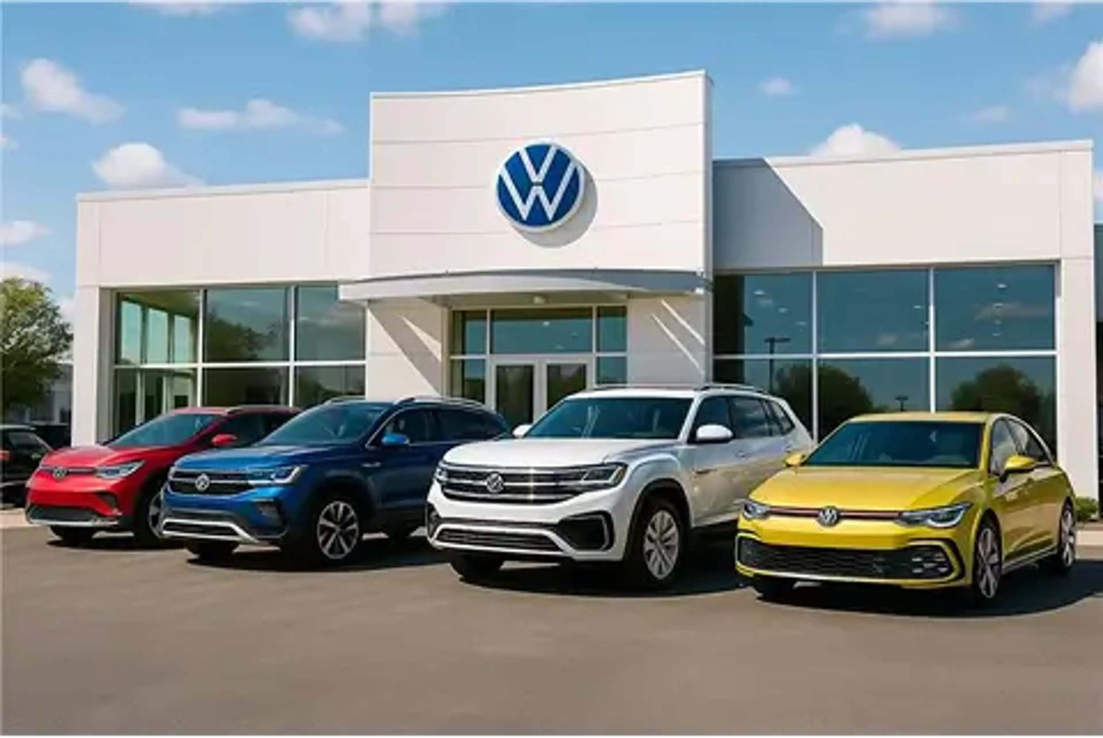 a car dealership